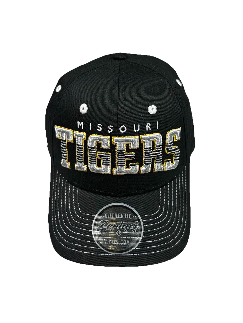 Missouri Tigers NCAA Adjustable Back Strap Hat Embroidered Cap by Zephyr New